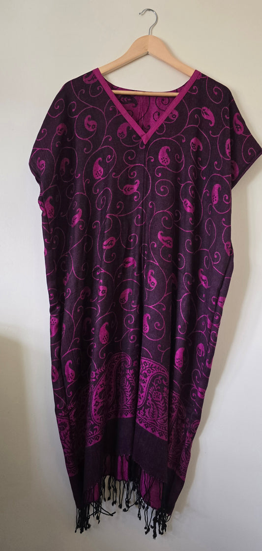 Moon Child Tunic Top in Gothic Pink